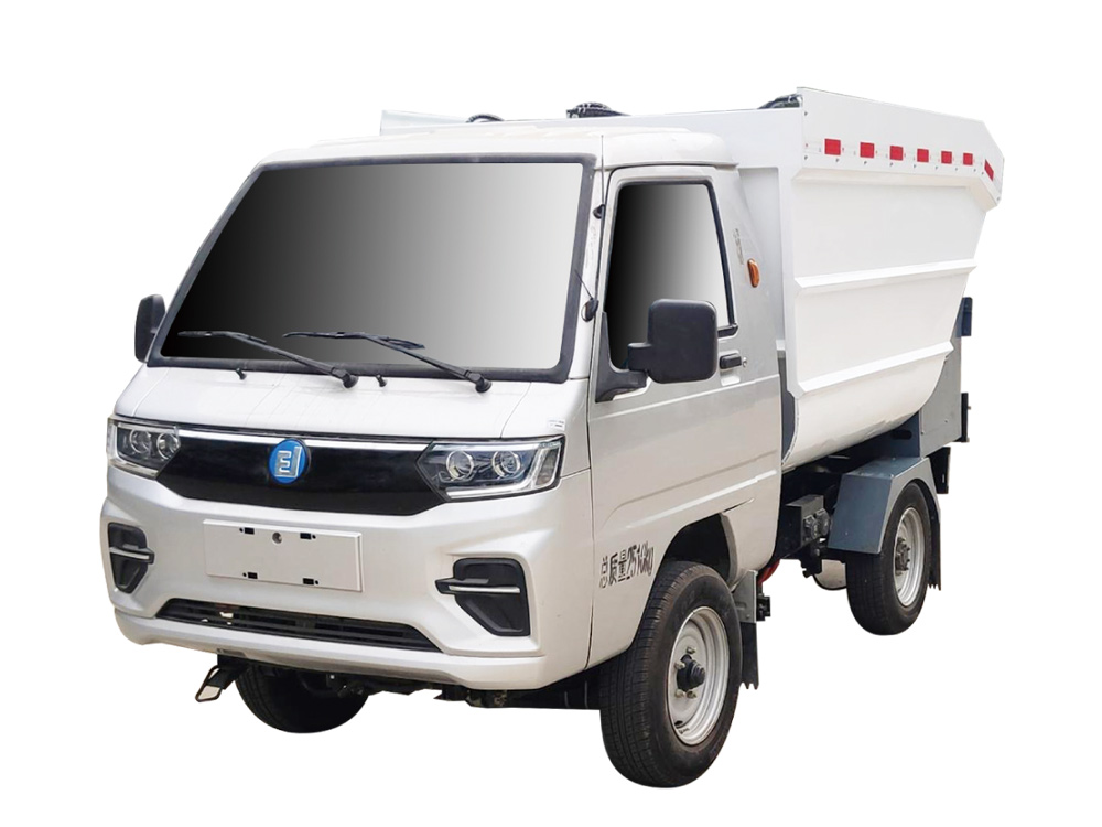 Ruiqing Y27 pure electric self loading and unloading garbage truck